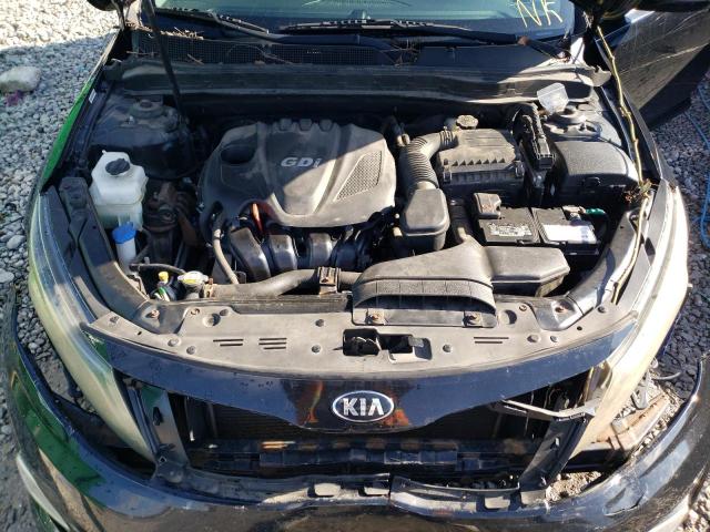 5XXGN4A7XFG443993 - 2015 KIA OPTIMA EX BLACK photo 11