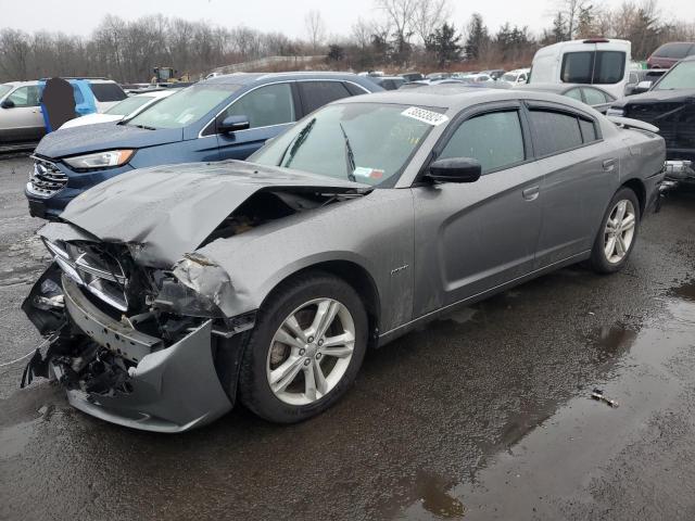 2B3CM5CT3BH572474 - 2011 DODGE CHARGER R/T GRAY photo 1