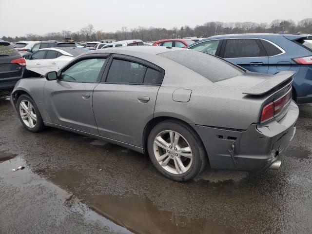 2B3CM5CT3BH572474 - 2011 DODGE CHARGER R/T GRAY photo 2