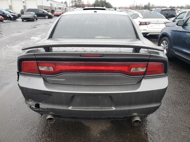 2B3CM5CT3BH572474 - 2011 DODGE CHARGER R/T GRAY photo 6