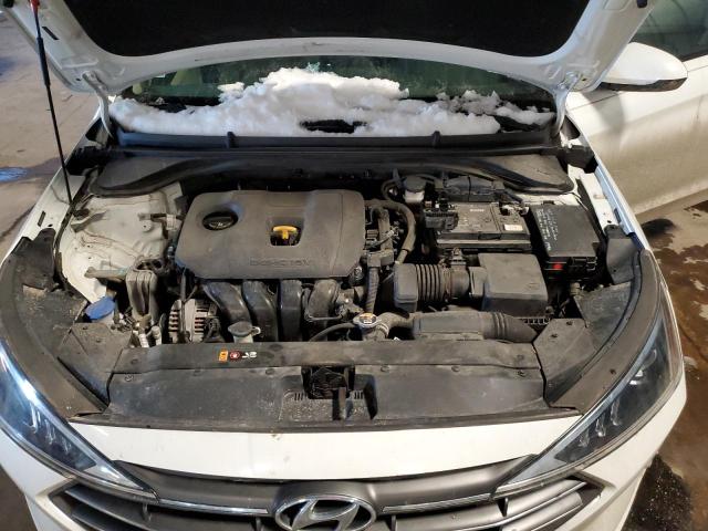 5NPD84LF4LH547006 - 2020 HYUNDAI ELANTRA SEL WHITE photo 11