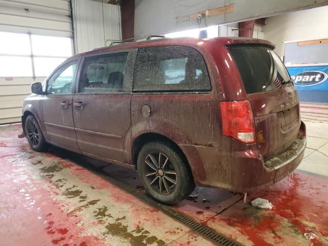 2C4RDGEG7HR625149 - 2017 DODGE GRAND CARA GT MAROON photo 2