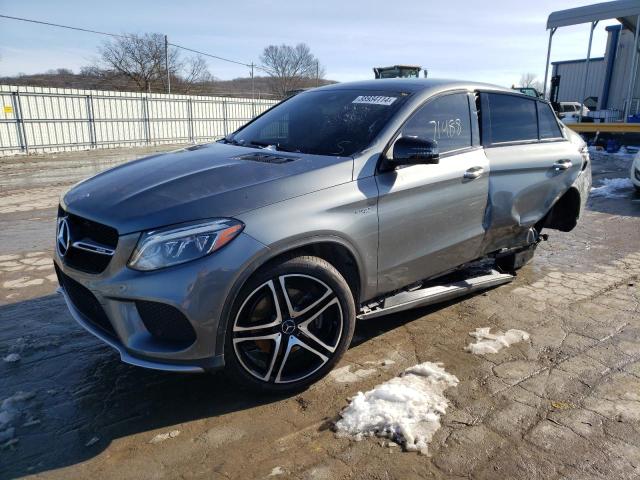 4JGED6EB5HA063961 - 2017 MERCEDES-BENZ GLE COUPE 43 AMG GRAY photo 1