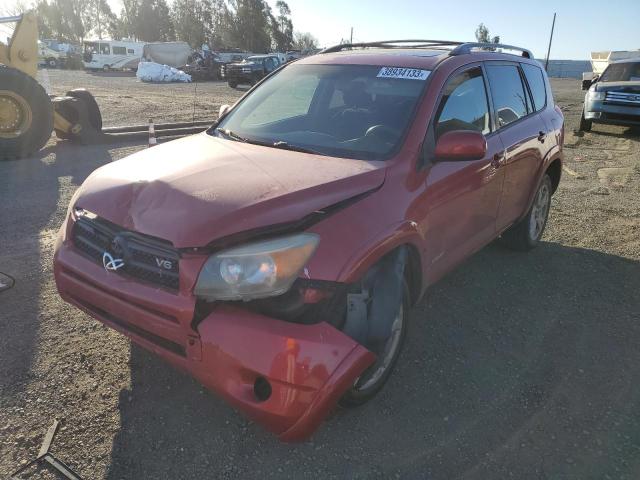 JTMZK32V666002773 - 2006 TOYOTA RAV4 SPORT RED photo 1