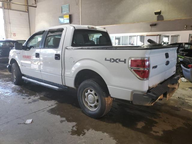 1FTFW1EF4DKD30570 - 2013 FORD F150 SUPERCREW WHITE photo 2