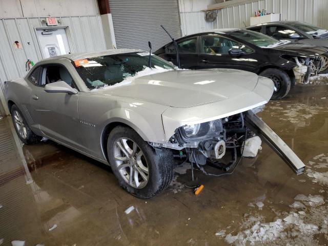 2G1FB1E31D9203481 - 2013 CHEVROLET CAMARO LT SILVER photo 4