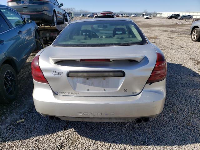 2G2WS522041371402 - 2004 PONTIAC GRAND PRIX GT2 SILVER photo 6