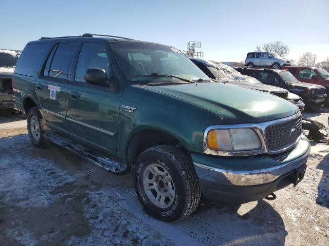 1FMPU16L6YLA27090 - 2000 FORD EXPEDITION XLT GREEN photo 4