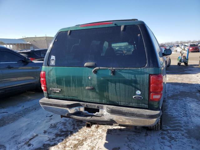 1FMPU16L6YLA27090 - 2000 FORD EXPEDITION XLT GREEN photo 6