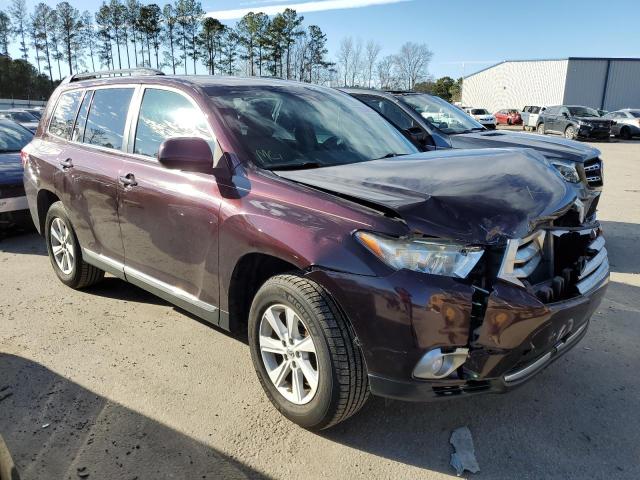 5TDZK3EH8DS125557 - 2013 TOYOTA HIGHLANDER BASE كستنائي صورة 4