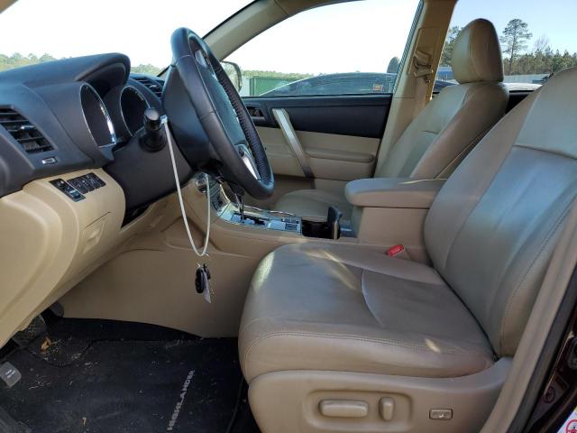 5TDZK3EH8DS125557 - 2013 TOYOTA HIGHLANDER BASE كستنائي صورة 7