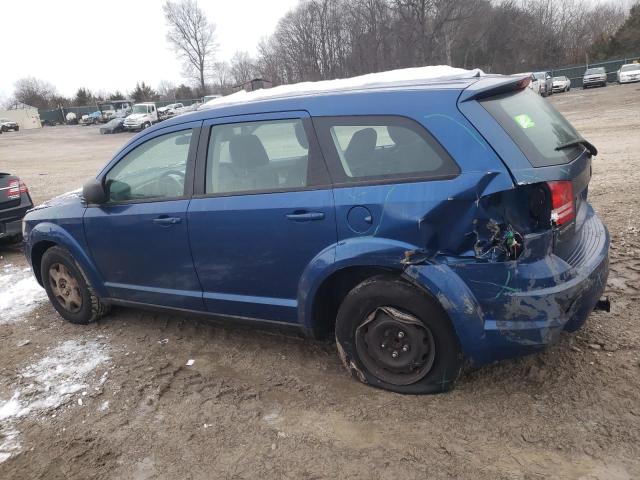 3D4GG47B79T240674 - 2009 DODGE JOURNEY SE BLUE photo 2