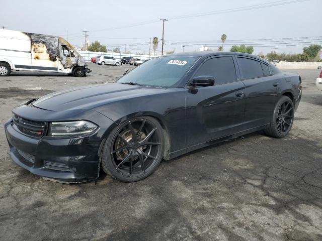 2C3CDXBG1FH924640 - 2015 DODGE CHARGER SE BLACK photo 1