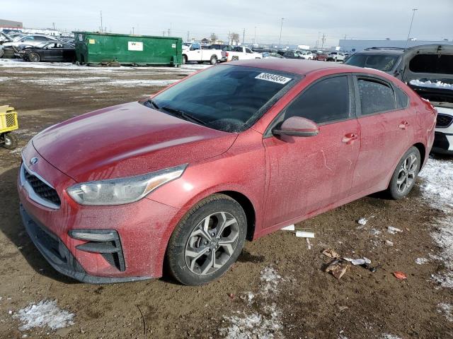 3KPF24ADXLE171637 - 2020 KIA FORTE FE RED photo 1