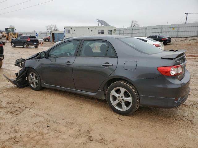 2T1BU4EE1BC733790 - 2011 TOYOTA COROLLA BASE CHARCOAL photo 2