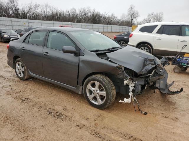 2T1BU4EE1BC733790 - 2011 TOYOTA COROLLA BASE CHARCOAL photo 4