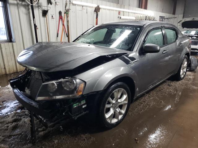 1C3CDZBG1DN746857 - 2013 DODGE AVENGER R/T GRAY photo 1