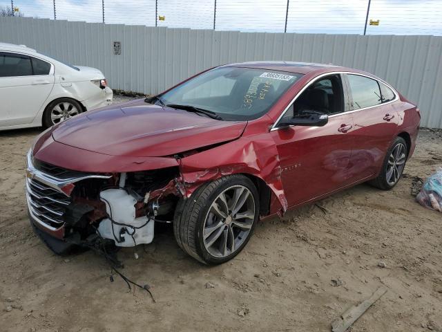 1G1ZE5SX1MF042947 - 2021 CHEVROLET MALIBU PREMIER RED photo 1