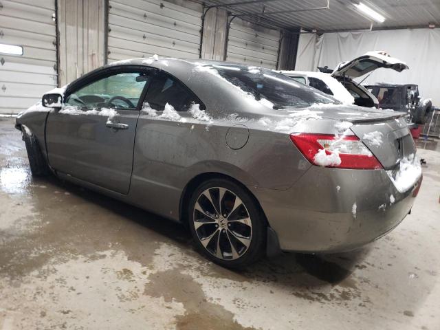 2HGFG12818H559421 - 2008 HONDA CIVIC EX GRAY photo 2