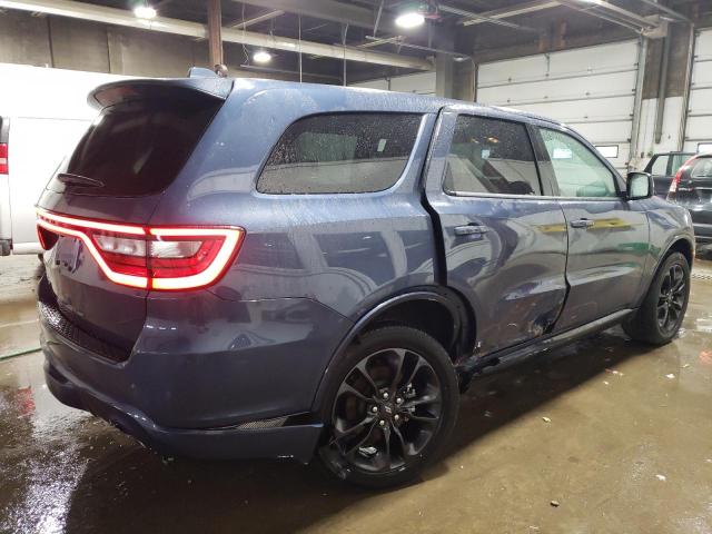 1C4RDJAG6MC558095 - 2021 DODGE DURANGO SXT BLUE photo 3