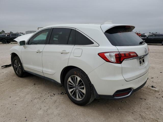 5J8TB3H76JL000550 - 2018 ACURA RDX ADVANCE WHITE photo 2