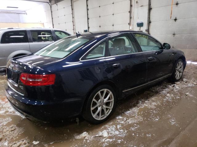 WAUFGAFB1BN059582 - 2011 AUDI A6 PREMIUM PLUS BLUE photo 3