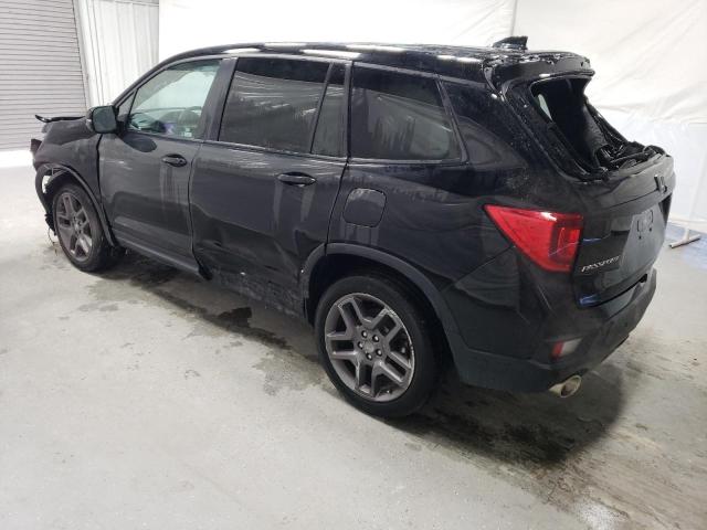 5FNYF8H58NB018111 - 2022 HONDA PASSPORT EXL შავი ფოტო 2