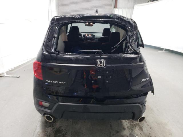 5FNYF8H58NB018111 - 2022 HONDA PASSPORT EXL შავი ფოტო 6