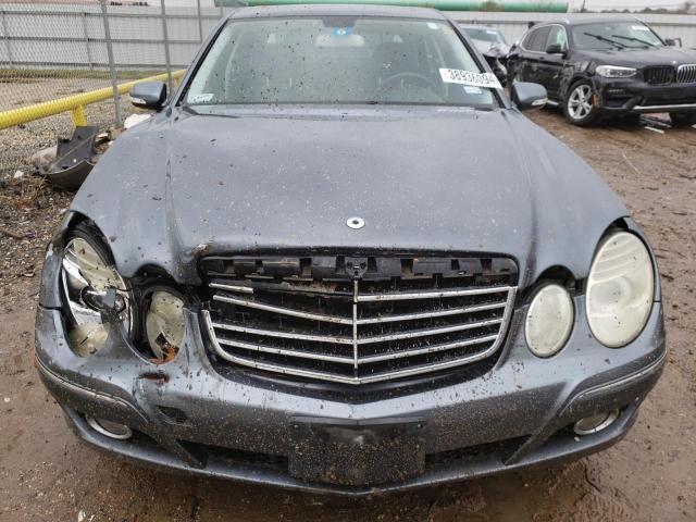 WDBUF56XX7B044876 - 2007 MERCEDES-BENZ E 350 BLUE photo 5