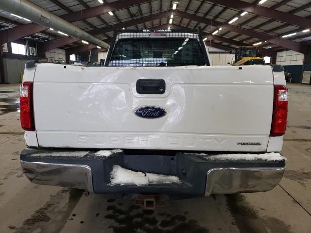 1FT7X2B63EEA25301 - 2014 FORD F250 SUPER DUTY WHITE photo 6