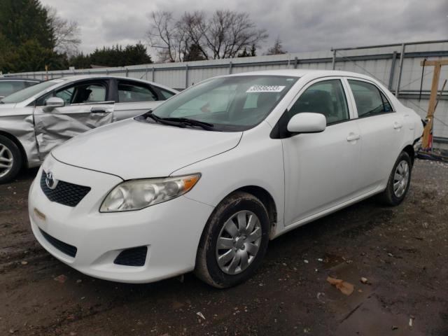 2T1BU40E49C125151 - 2009 TOYOTA COROLLA BASE WHITE photo 1