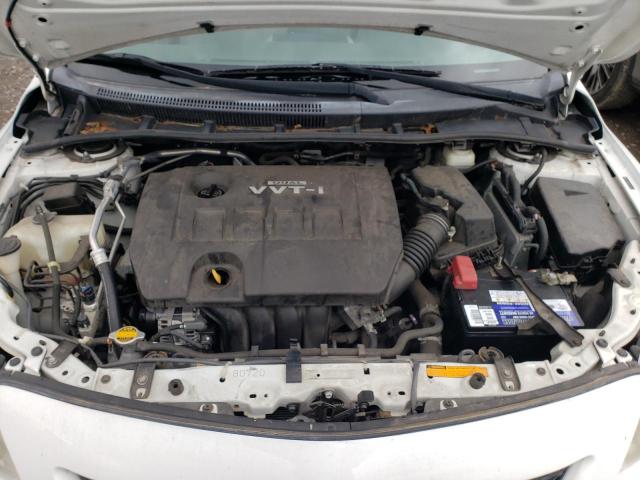 2T1BU40E49C125151 - 2009 TOYOTA COROLLA BASE WHITE photo 11