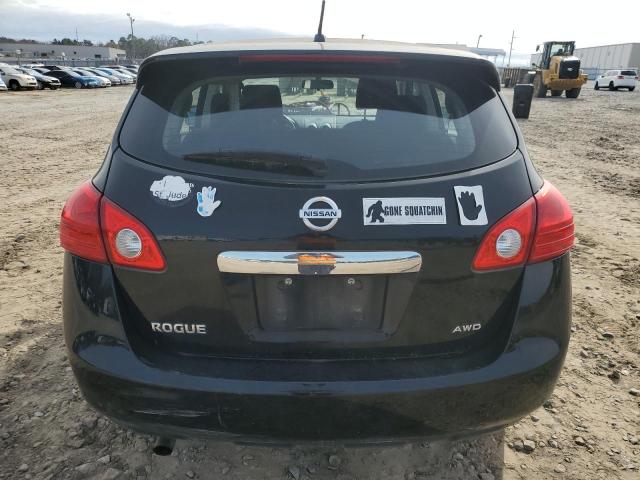 JN8AS5MV4CW416074 - 2012 NISSAN ROGUE S BLACK photo 6