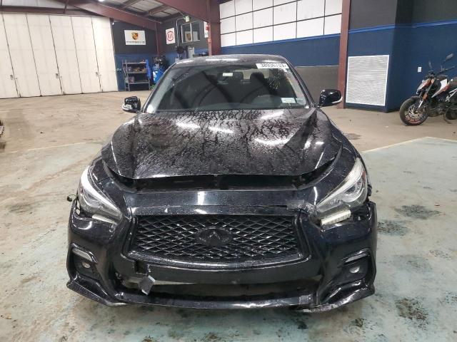 JN1EV7AR7JM435186 - 2018 INFINITI Q50 LUXE BLACK photo 5