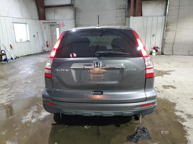 JHLRE4H70BC033795 - 2011 HONDA CR-V EXL GRAY photo 6