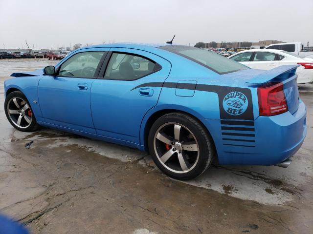 2B3LA73W08H171536 - 2008 DODGE CHARGER SRT-8 BLUE photo 2