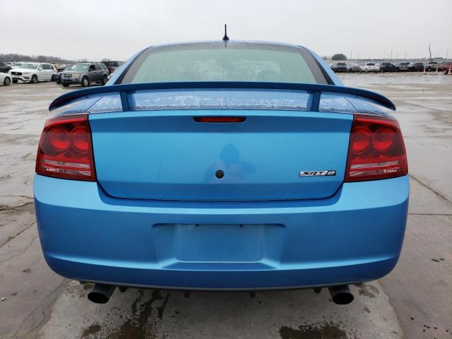 2B3LA73W08H171536 - 2008 DODGE CHARGER SRT-8 BLUE photo 6