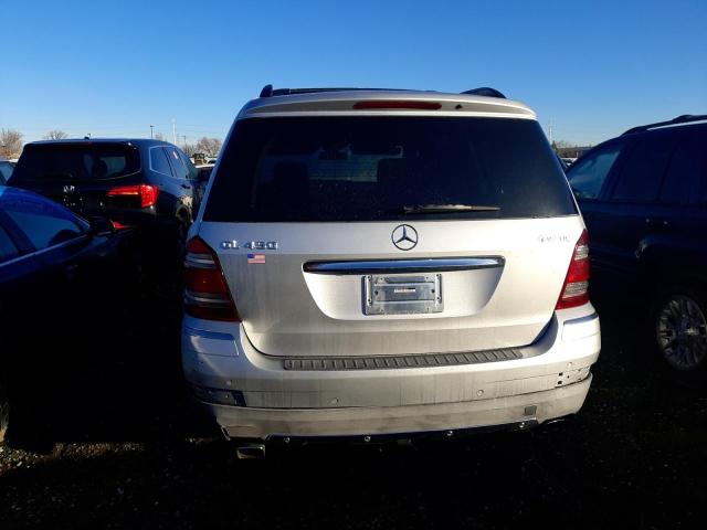 4JGBF71E98A419203 - 2008 MERCEDES-BENZ GL 450 4MATIC SILVER photo 6