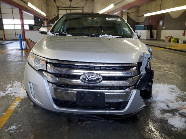 2FMDK3JC6DBC87933 - 2013 FORD EDGE SEL SILVER photo 5