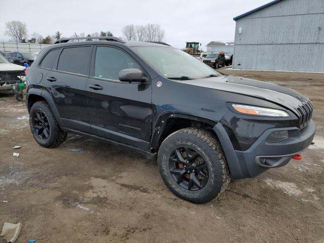 1C4PJMBS8FW572151 - 2015 JEEP CHEROKEE TRAILHAWK BLACK photo 4