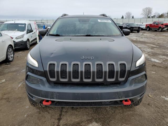 1C4PJMBS8FW572151 - 2015 JEEP CHEROKEE TRAILHAWK BLACK photo 5