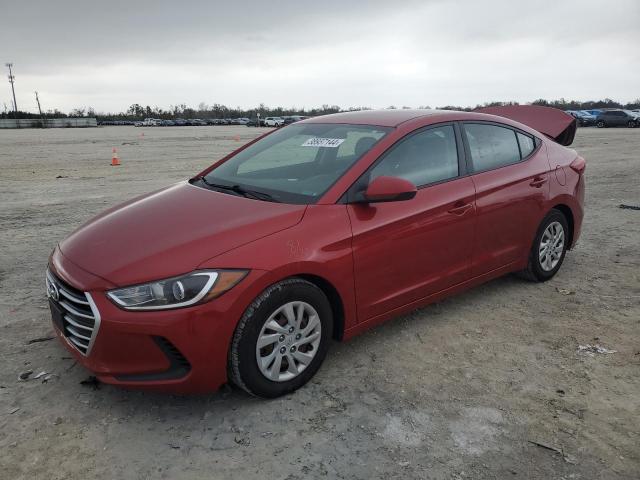 5NPD74LF0HH120335 - 2017 HYUNDAI ELANTRA SE RED photo 1