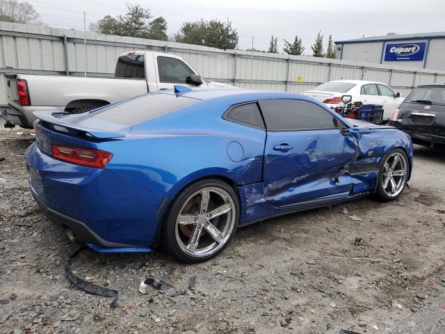 1G1FH1R75H0135746 - 2017 CHEVROLET CAMARO SS BLUE photo 3