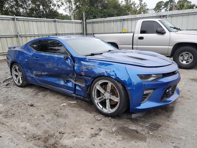 1G1FH1R75H0135746 - 2017 CHEVROLET CAMARO SS BLUE photo 4