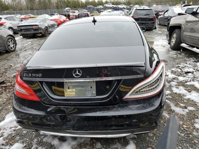 WDDLJ7DB1CA013018 - 2012 MERCEDES-BENZ CLS 550 BLACK photo 6