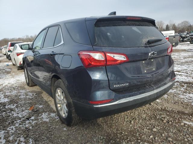 3GNAXSEV4JL409050 - 2018 CHEVROLET EQUINOX LT BLUE photo 2