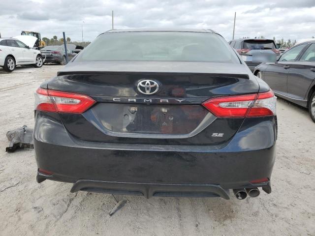 4T1B11HK3JU619456 - 2018 TOYOTA CAMRY L BLACK photo 6