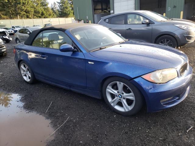 WBAUL735X8VE89384 - 2008 BMW 128 I BLUE photo 4