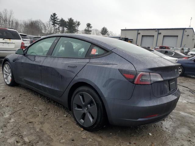 5YJ3E1EB6MF030769 - 2021 TESLA MODEL 3 GRAY photo 2