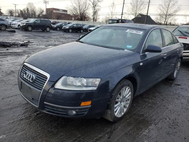 WAUDH74F27N052452 - 2007 AUDI A6 3.2 QUATTRO BLUE photo 1